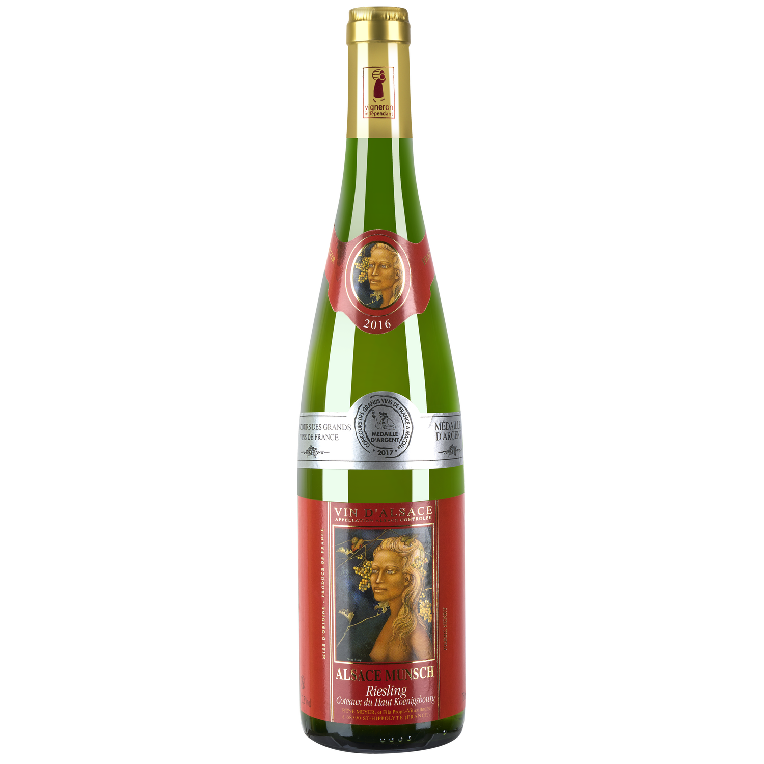 Alsace Riesling Côteaux du Haut Koenigsbourg 2016